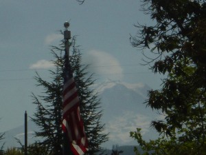 Mt. Rainier from my desk